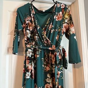 Pink Blush Maternity Dress